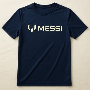 Messi Collection Soccer Jersey Kids Navy Blue Jersey Size: 10 & 8